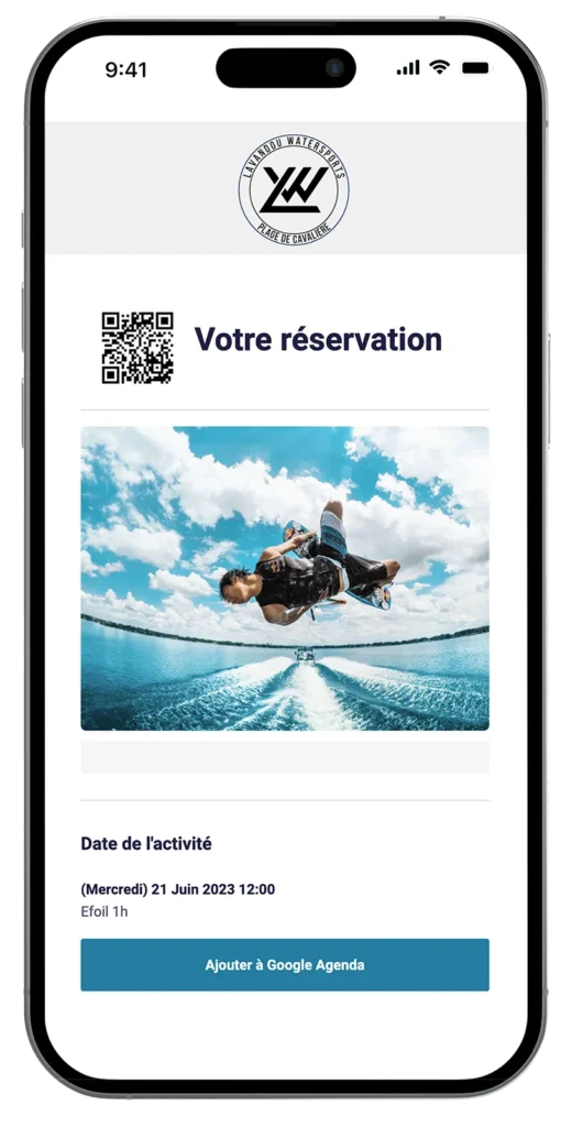 Efoil session réservation en ligne - Lavandou watersport